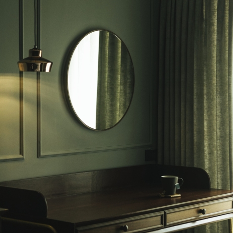 Hot tea on a table in a vintage style room